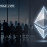 Santiment Warns Market Bottom Is Not In: Bitcoin Extreme Fear Analysis 2026 BitMine leadership change and Ethereum treasury expansion news, illustrated with a clean newsroom-style ETH chart and corporate board theme.