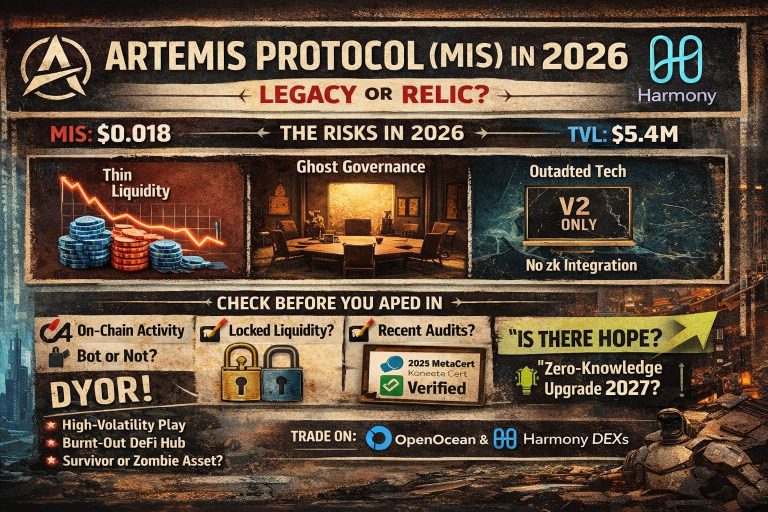 Artemis Protocol (MIS) in 2026: Harmony’s DeFi Survivor or a Zombie Asset?