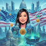 The King Returns: CZ Vows to Make America the “Crypto Capital” in Major Strategy Shift for 2026 CFTC Acting Chairman Caroline Pham announcement spot crypto trading regulated exchanges US flag background