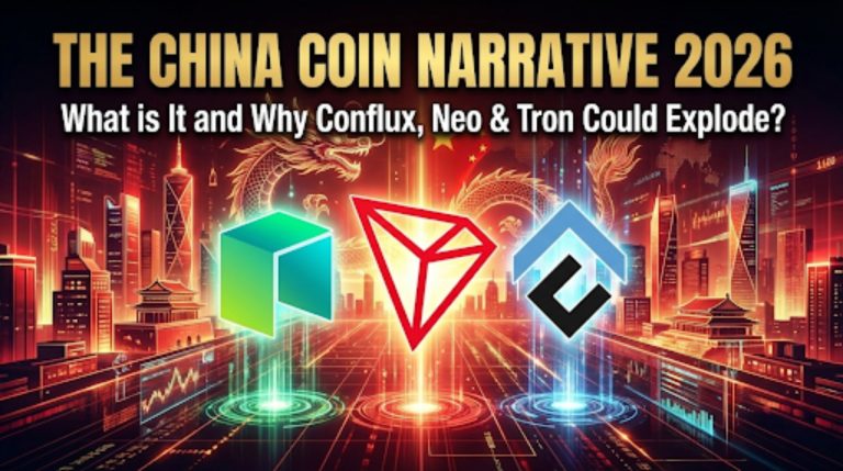 The “China Coin” Narrative 2026: What is It and Why Conflux, Neo & Tron Could Explode?