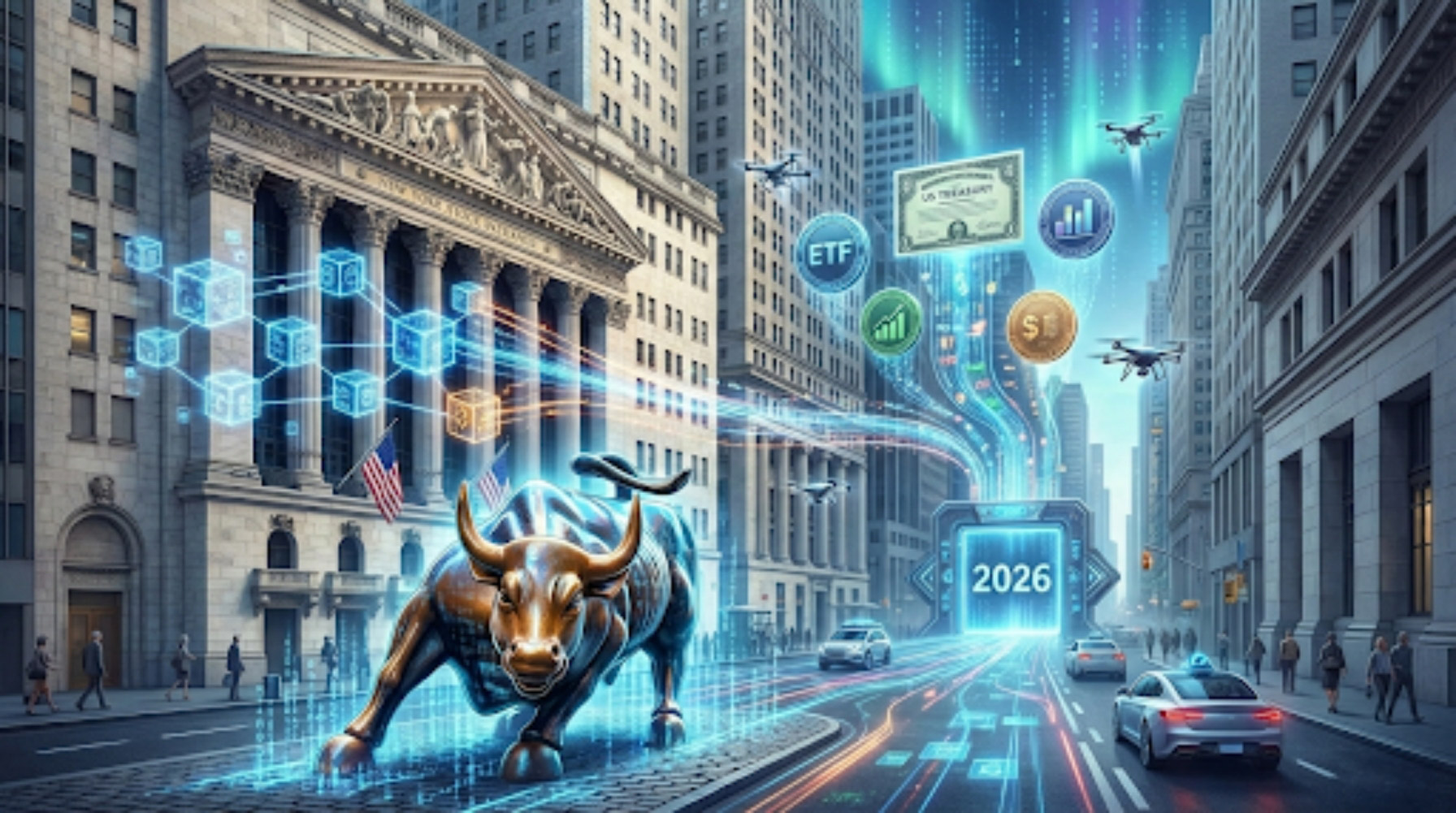 SEC grants DTCC tokenization approval 2026 launch RWA market size chart