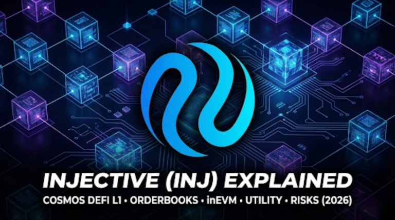 Injective (INJ) Explained: Cosmos DeFi L1, On-Chain Orderbooks, inEVM, Token Utility, and Risks (2026)
