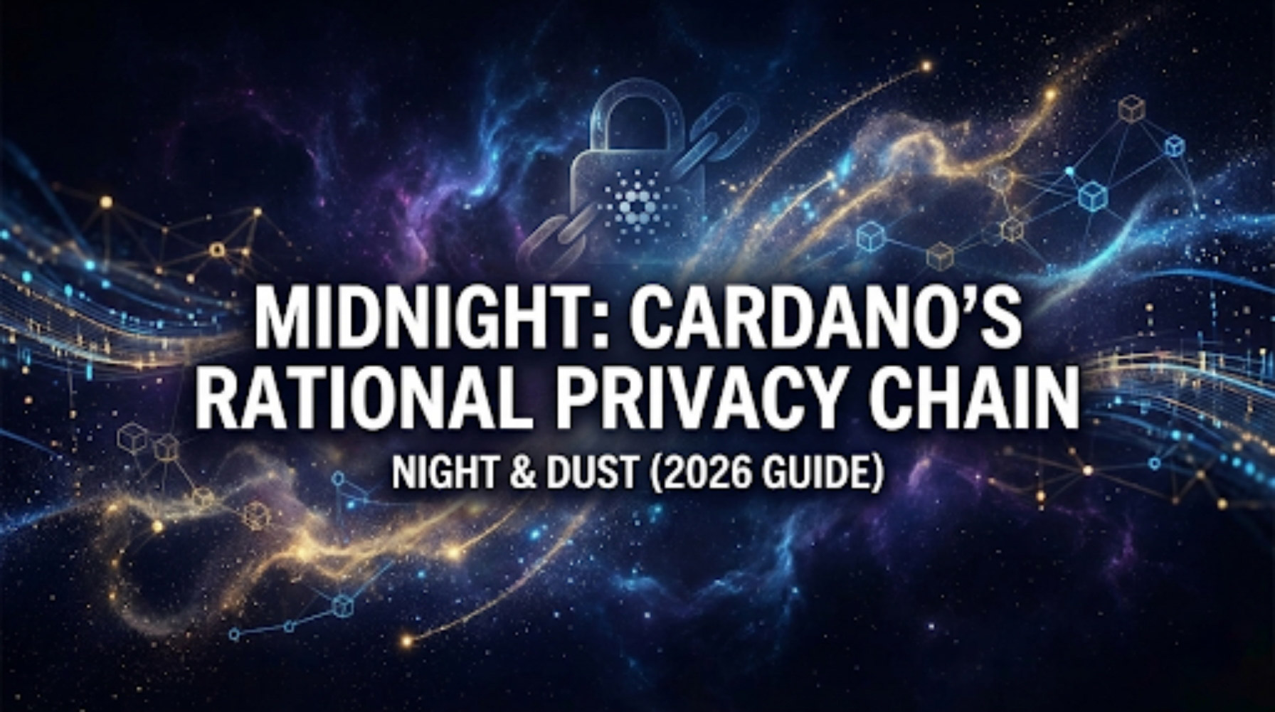 Midnight Network privacy blockchain concept showing selective disclosure with zero-knowledge proofs