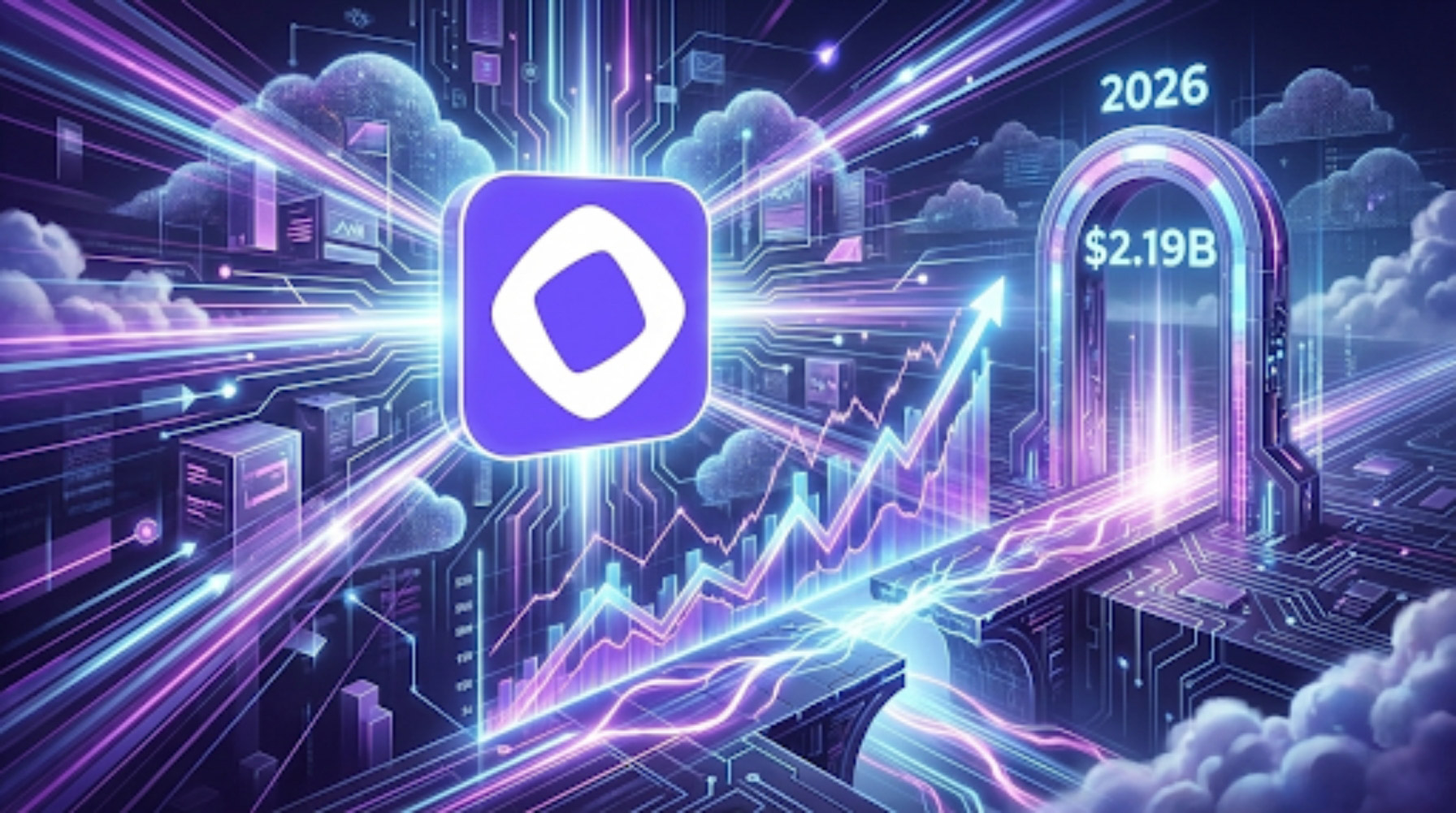 Monad (MON) price chart showing a drop to $0.0219 and decreasing trading volume for 2026 prediction analysis.