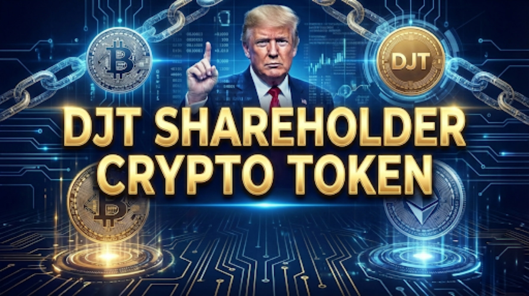Trump Media and Crypto.com partnership for DJT shareholder digital token distribution