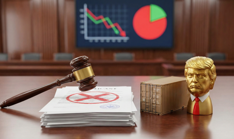 Prediction Markets Flash Warning: 77% Chance Supreme Court Strikes Down Trump’s Tariffs