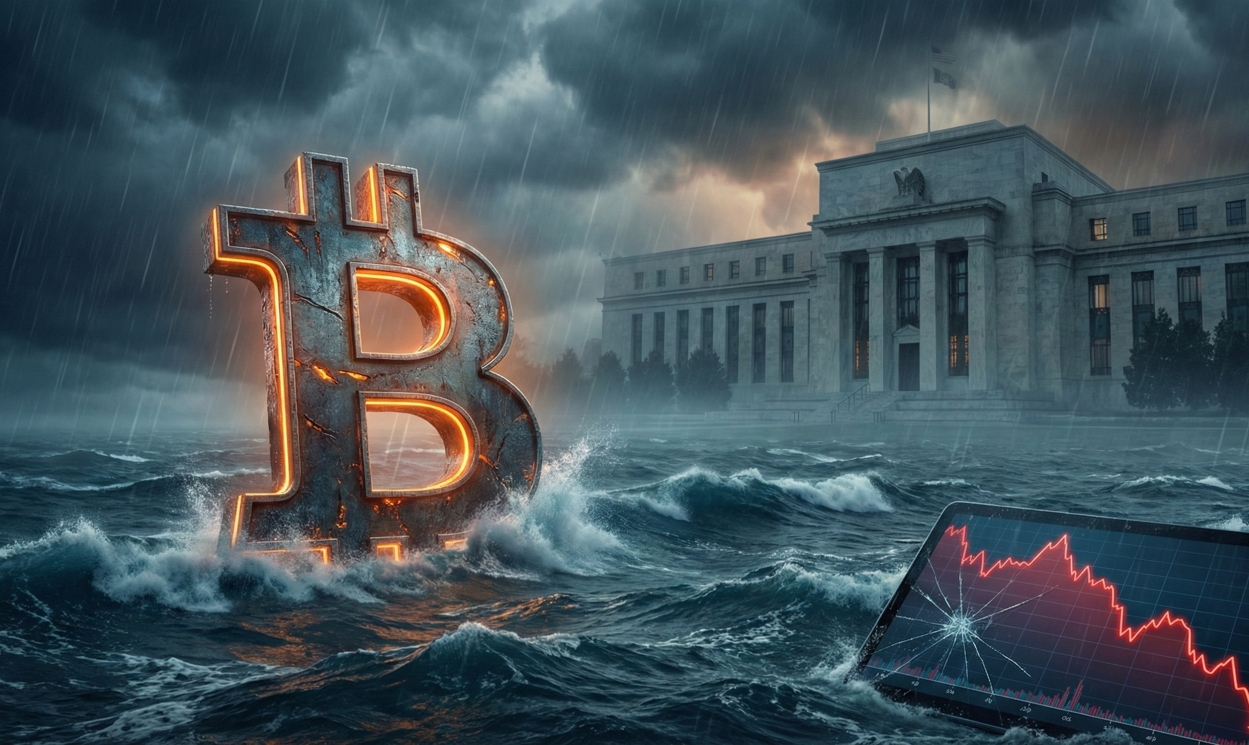 Why Is Crypto Down Today? Bitcoin Slips to $90k as Market Braces for Fed Decision