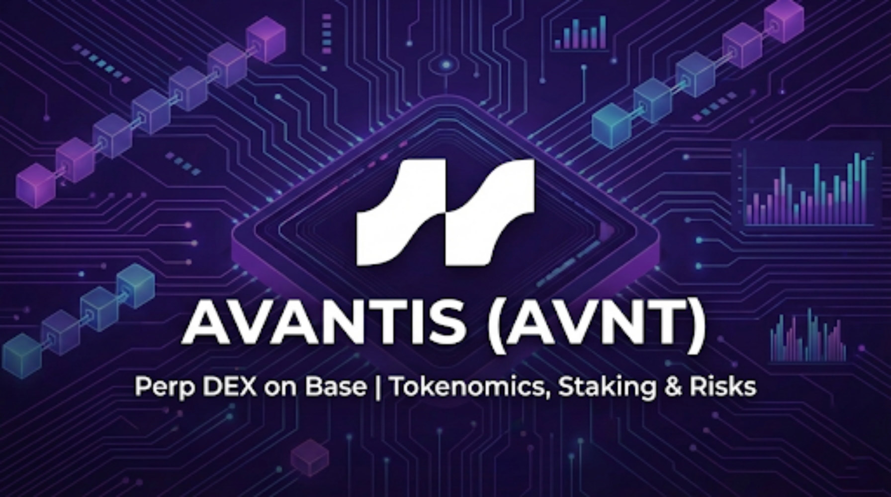 A detailed guide to Avantis (AVNT): how the perp DEX on Base works, AVNT utility and tokenomics, Security Module staking (slashing risk), LP vault model, and key risks to know.