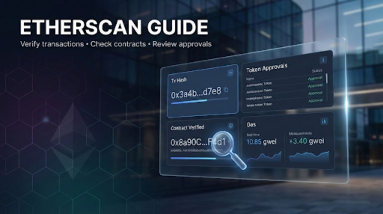 Etherscan Guide (2026): How to Verify Ethereum Transactions, Tokens, and Smart Contracts