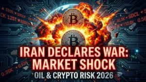 Iran Declared War : Markets, Oil Shock Risk, and What It Could Mean for Crypto in 2026