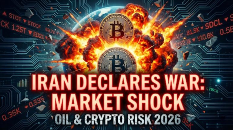 Iran Declared War : Markets, Oil Shock Risk, and What It Could Mean for Crypto in 2026
