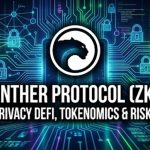 Panther Protocol ZKP privacy DeFi concept with zero-knowledge proofs and shielded assets