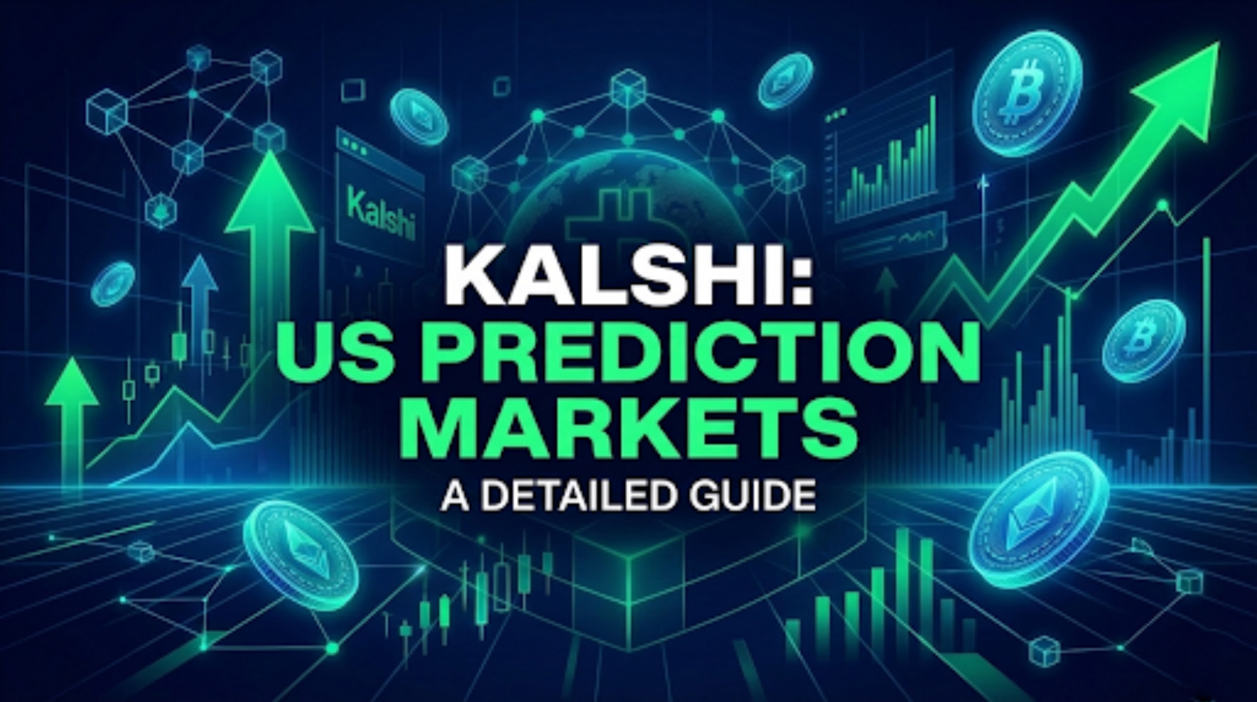What Is Kalshi? A Detailed Guide to US Prediction Markets Kalshi prediction markets dashboard concept with yes/no event contracts and CFTC-regulated exchange theme