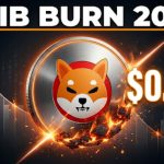 A premium newsroom-style image of a Shiba Inu coin with a subtle burn ember glow and bold text reading “SHIB Burn 2026” and “$0.01?”