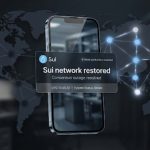 Santiment Reveals the 10 Solana Ecosystem Tokens With the Highest Developer Activity in Early 2026 Sui network restored message on a status screen after a major outage halted transactions for nearly six hours.