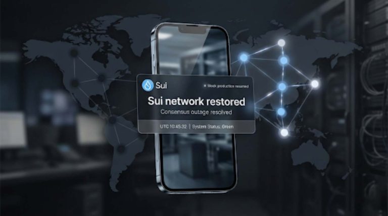 Sui Restores Service After Major Six Hour Outage Shook the Network