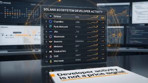 Santiment Reveals the 10 Solana Ecosystem Tokens With the Highest Developer Activity in Early 2026