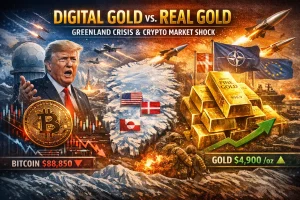 Digital Gold vs. Real Gold: Why Trump’s Greenland Policy Shook the Crypto Markets