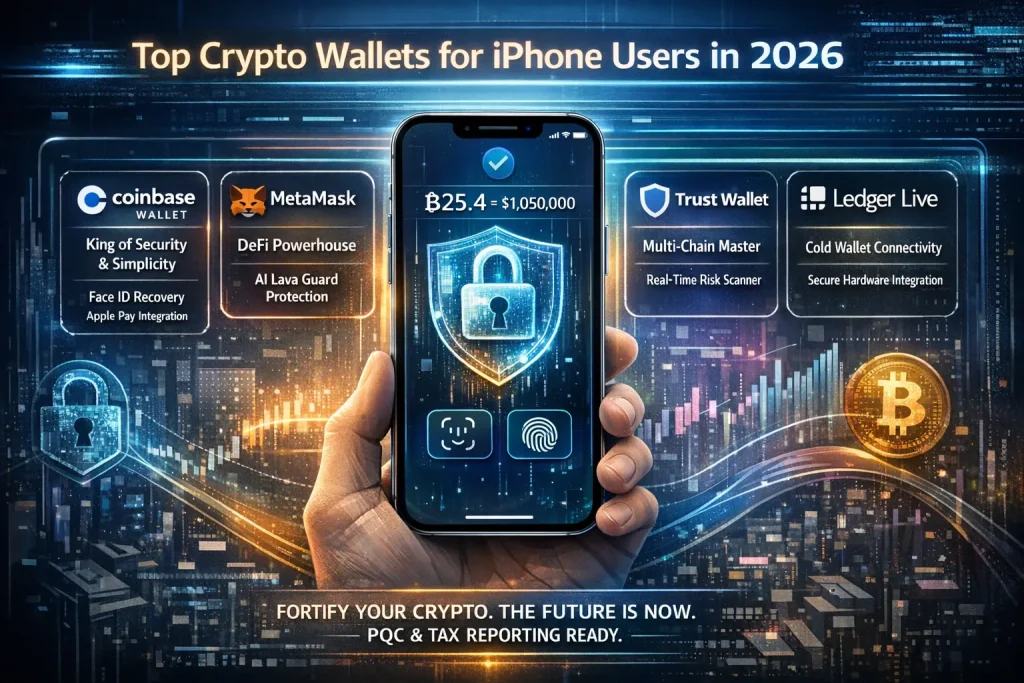 Best Crypto Wallet for iPhone Users in 2026