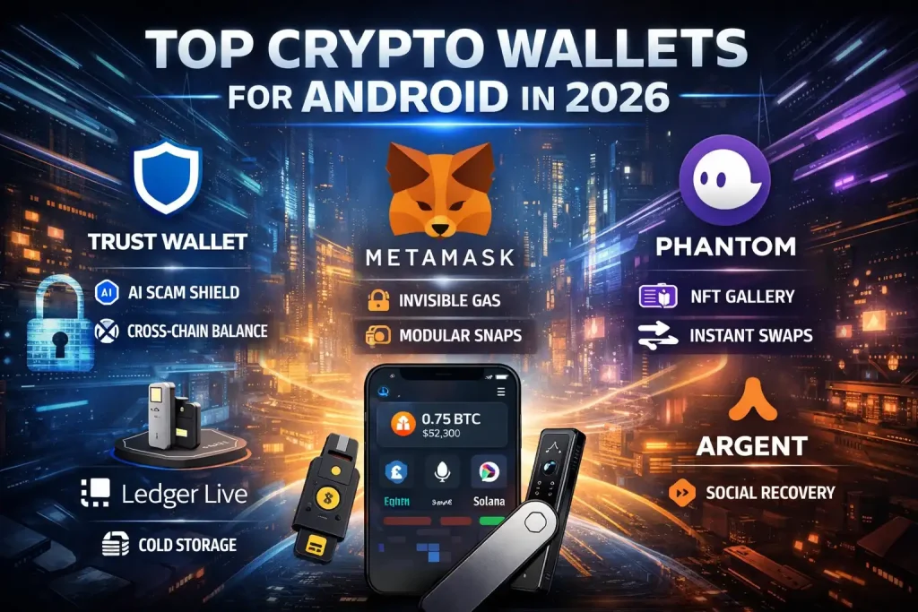 Best Crypto Wallet for Android in 2026 – Top Secure Apps Reviewed