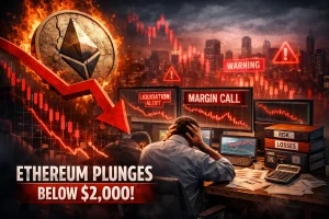 Ethereum Crashes Below $2,000 as Trading Firms Face Massive Losses