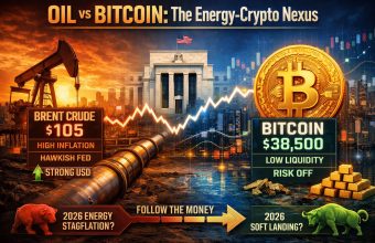 Brent Crude Oil Price vs Bitcoin: Is Oil Driving Crypto Markets in 2026?