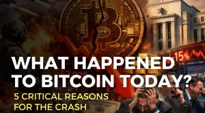 What Happened to Bitcoin Today? 5 Critical Reasons for the Crash