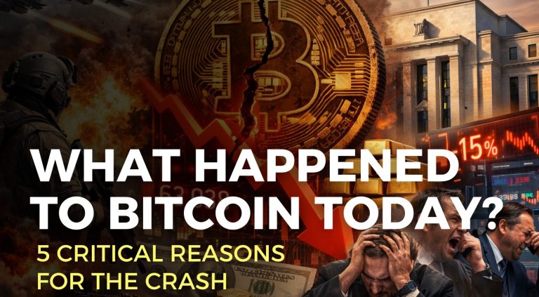 What Happened to Bitcoin Today? 5 Critical Reasons for the Crash What Happened to Bitcoin Today?